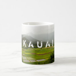 Kauai, Hawaii Landschaft Szene Kaffeetasse