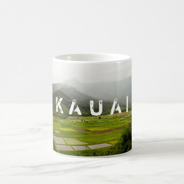 Kauai, Hawaii Landschaft Szene Kaffeetasse (Mittel)