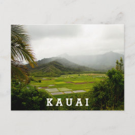 Kauai, Hawaii Landschaftsszene Postkarte