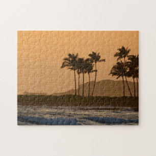 Kauai Hawaii Ozean Sonnenuntergang Poipu