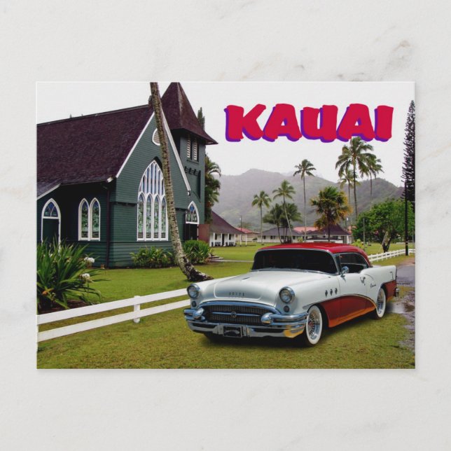 Kauai Hawaii Postkarte (Vorderseite)