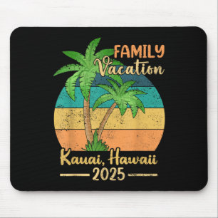 Kauai Hawaii Strand Familienurlaub 2025 Sommer  Mousepad