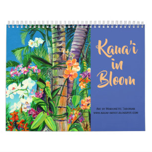 Kauai in Bloom Calendar Kalender