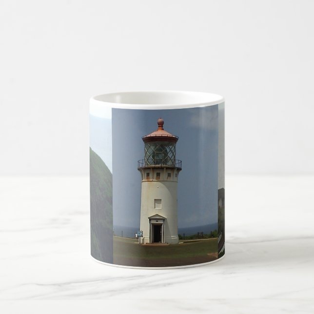 Kauai-Leuchtturm-Tasse Kaffeetasse (Mittel)