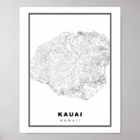 Kauai Map