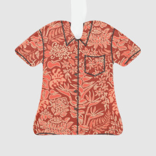 Kauai Morning Hawaiian Protea Floral Aloha Shirt