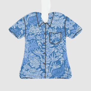Kauai Morning Hawaiian Protea Floral Aloha Shirt