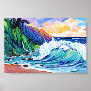 Kauai Na Pali Coast Poster