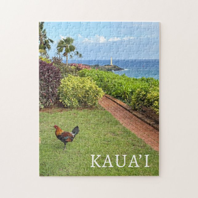 Kauai Ninini Point Leuchtturm Hawaii (Vertikal)