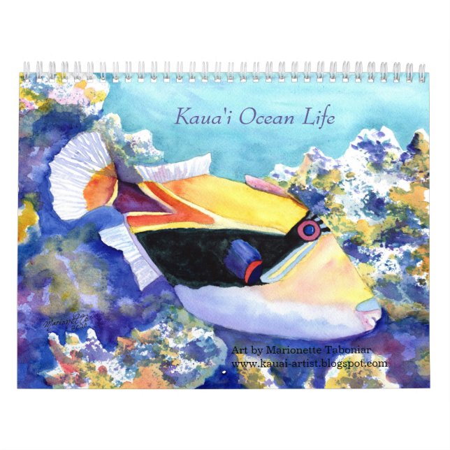 Kauai Ocean Life Kalender (Titelbild)