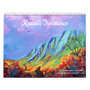 Kauai Paysages et paysages marins Calendrier hawaï