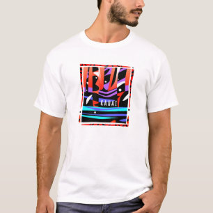 Kauai-Shirt, Hawaiianisches Urlaubs-T-Shirt, Hawai T-Shirt