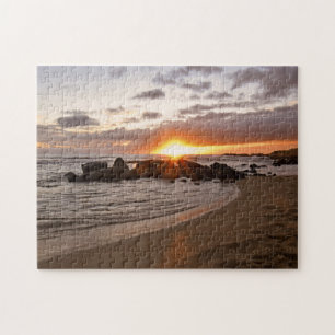 Kauai-Sonnenuntergang - Salt Pond Park - Hawaii Pu