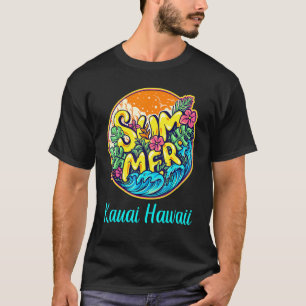 Kauai Summer Hawaii Island Urlaub Souvenir Sea S T-Shirt