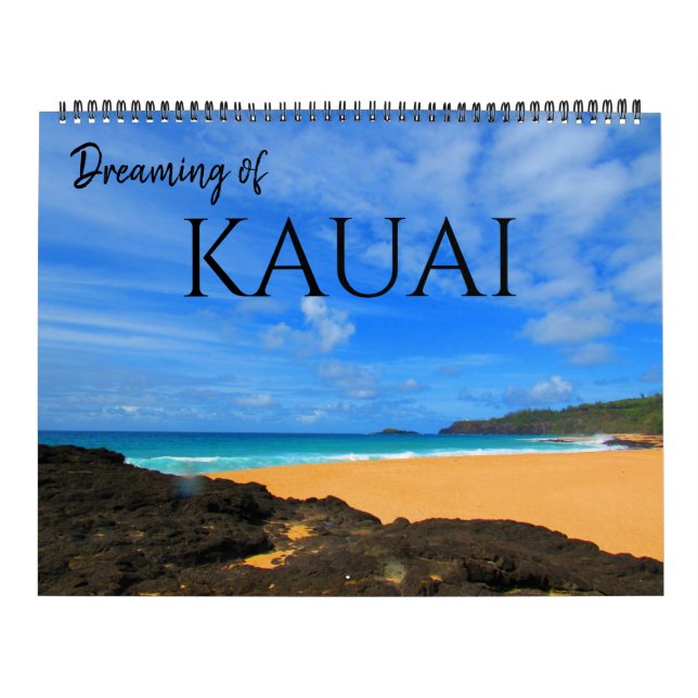 Kauai Träume 2025 groß Kalender (Titelbild)