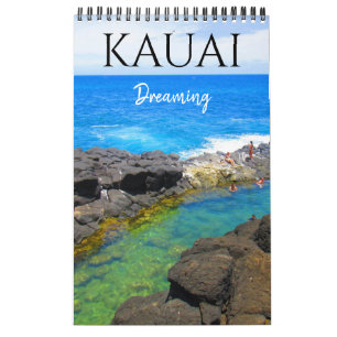 Kauai Träumen 2026 großer Kalender