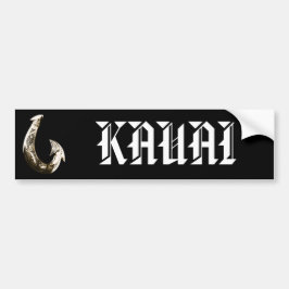 KAUAI - Tribal Hook Autoaufkleber