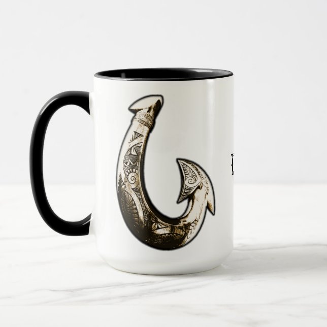 Kauai Tribal Hook Tasse (Links)