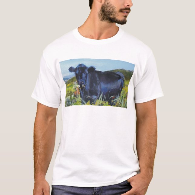 Kauen des wiedergekäuten Futters T-Shirt (Vorderseite)