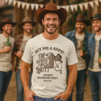 Kauf mir einen Shot, der einen Knoten bindet Cowbo
