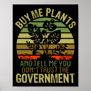 Kauf mir Pflanzen und sag mir, du traust der Regie Poster