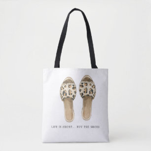 Kaufe die Schuhe Wasserfarben Modeillustration Tasche