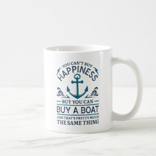 Kaufe ein Boot Kaffeetasse