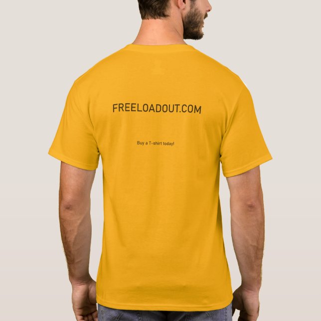 Kaufe ein T-Shirt (Rückseite)