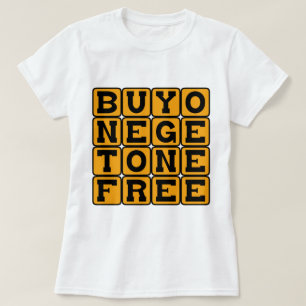 Kaufe Eins und Erhalte Eins Kostenlos, Schwanger m T-Shirt