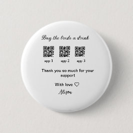 kaufen Braut ein Getränk Scan QR Code danke IhnenE Button