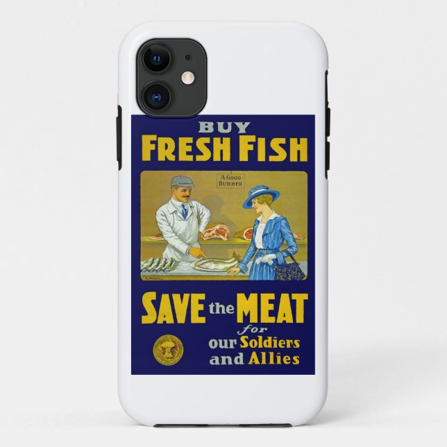 Kaufen Frische Fische ~ Rett der Fleisch Case-Mate iPhone Hülle (Rückseite)