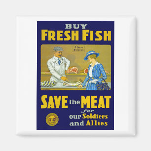 Kaufen Frische Fische ~ Rett der Fleisch Magnet