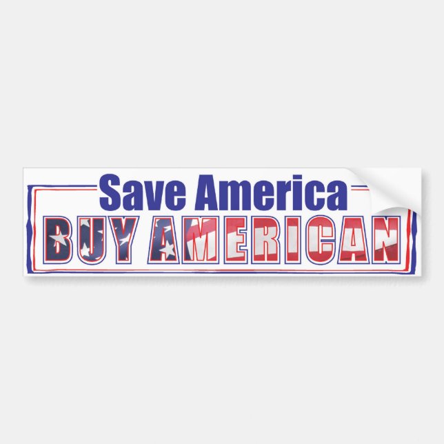 kaufen Sie Amerikaner 2 Autoaufkleber (Vorne)