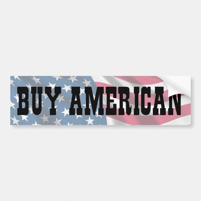 Kaufen Sie Amerikaner Autoaufkleber (Vorne)