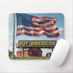 Kaufen Sie amerikanisches Zeichen mit Stall und Tr Mousepad