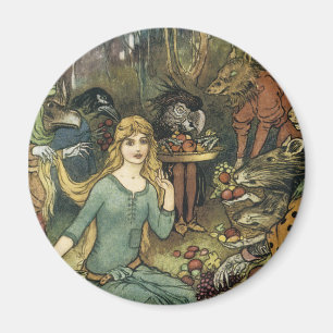 Kaufen Sie bei uns mit einer goldenen Locke Magnet