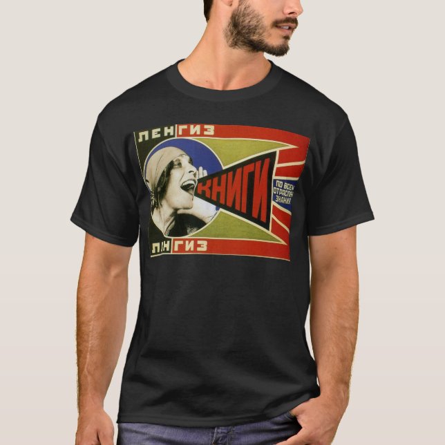 "Kaufen Sie Bücher" durch Alexandr Rodchenko T-Shirt (Vorderseite)
