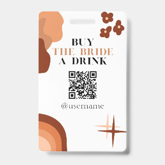 Kaufen Sie die Bride a Drink Crowdfund Bachelorett Ausweis