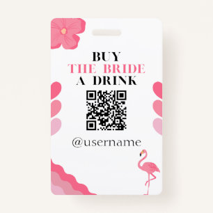 Kaufen Sie die Bride a Drink Crowdfund Bachelorett Ausweis