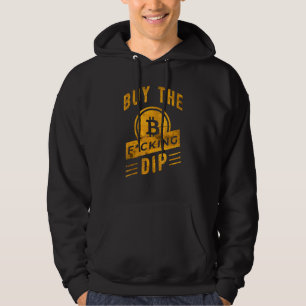 Kaufen Sie die Dip Crypto Bitcoin Slogan Kryptowäh Hoodie
