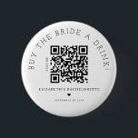 Kaufen Sie die Schaltfläche "Bridge a Drink QR Cod Button<br><div class="desc">Modernes und elegantes Design bedruckt Buy The Bride A Drink QR Taste,  die mit Ihrem Text angepasst werden kann. Bitte klicken Sie auf den Button "Anpassen" und verwenden Sie unser Design-Tool,  um diese Vorlage zu ändern. Karo im Grafikdesign-Store für andere Produkte,  die diesem Design entsprechen!</div>