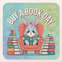 Kaufen Sie ein Book Day Untersetzer Set