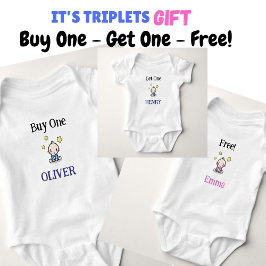 Kaufen Sie eins, erhalten Sie eine, kostenlose, Pe Baby Strampler