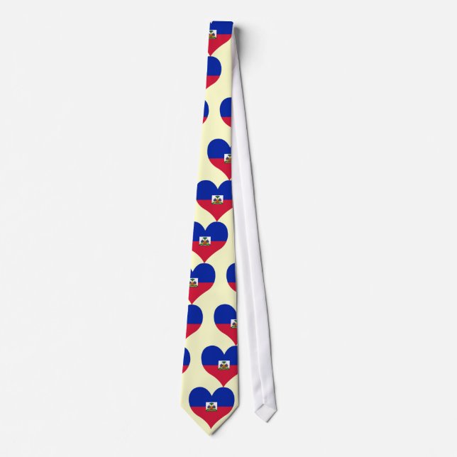 Kaufen Sie Haiti-Flagge Krawatte (Vorderseite)
