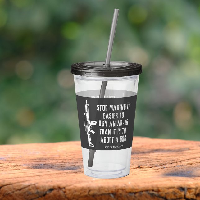 Kaufen Sie leichter als ein Hund Acryltrinkbecher (Von Creator hochgeladen)