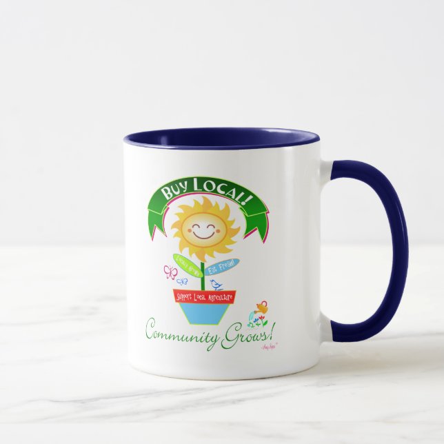 Kaufen Sie lokale Gemeinschaft wächst Tasse (Rechts)