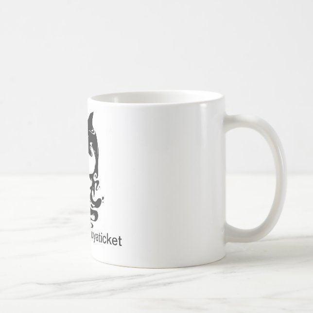 Kaufen Sie nicht eine Karte! Tasse (Rechts)
