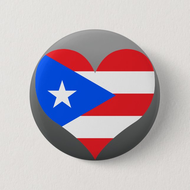 Kaufen Sie Puerto- Ricoflagge Button (Vorderseite)