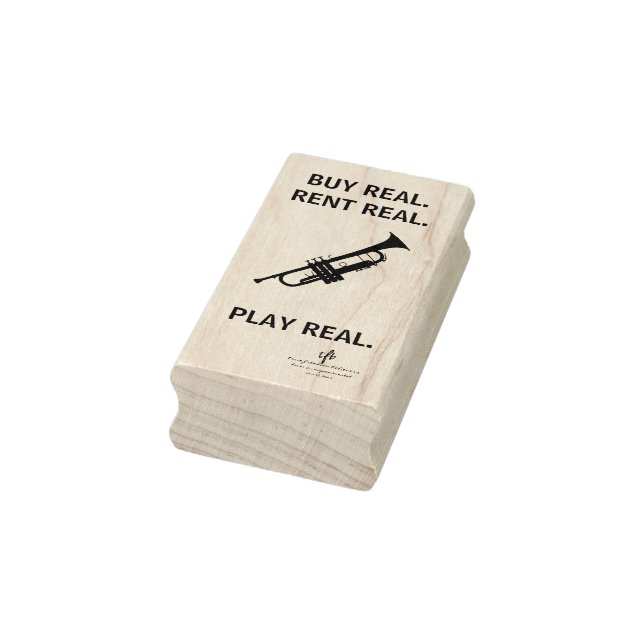 Kaufen Sie Real Trumpet Musical Instrument Tech Gummistempel (Stempel)