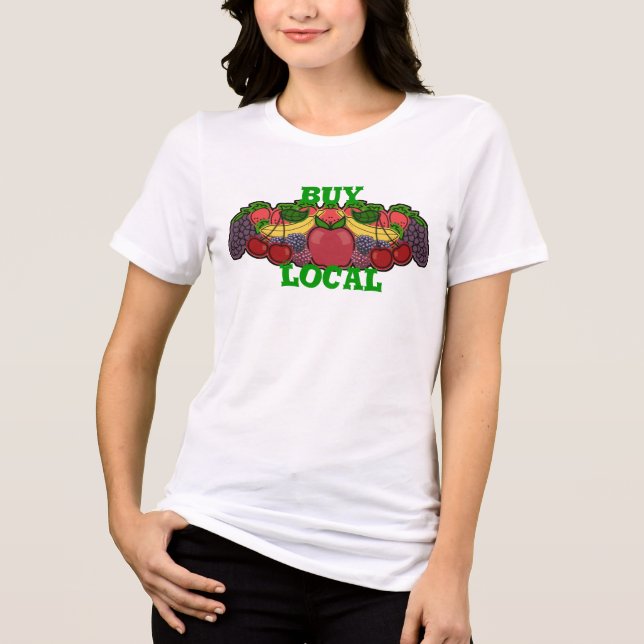 Kaufen Sie vor Ort Tri-Blend Shirt (Vorderseite)